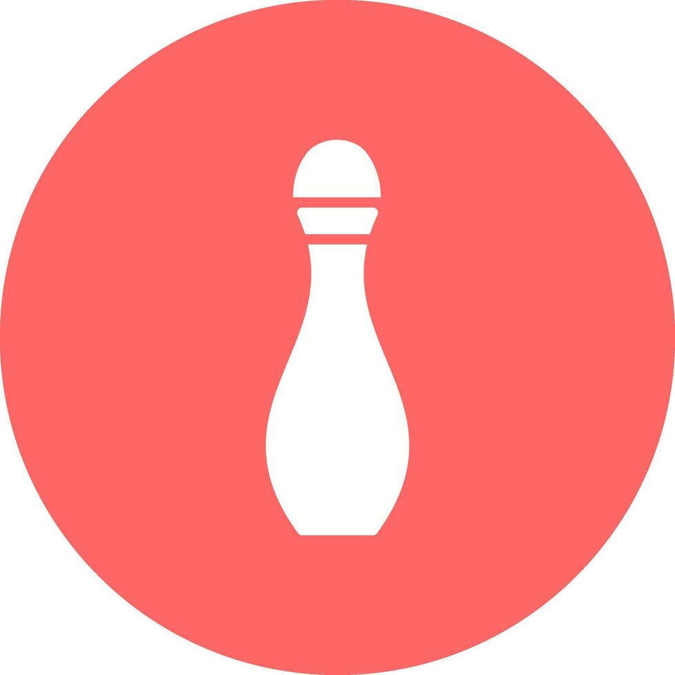 Bowling Pin Vector Icon