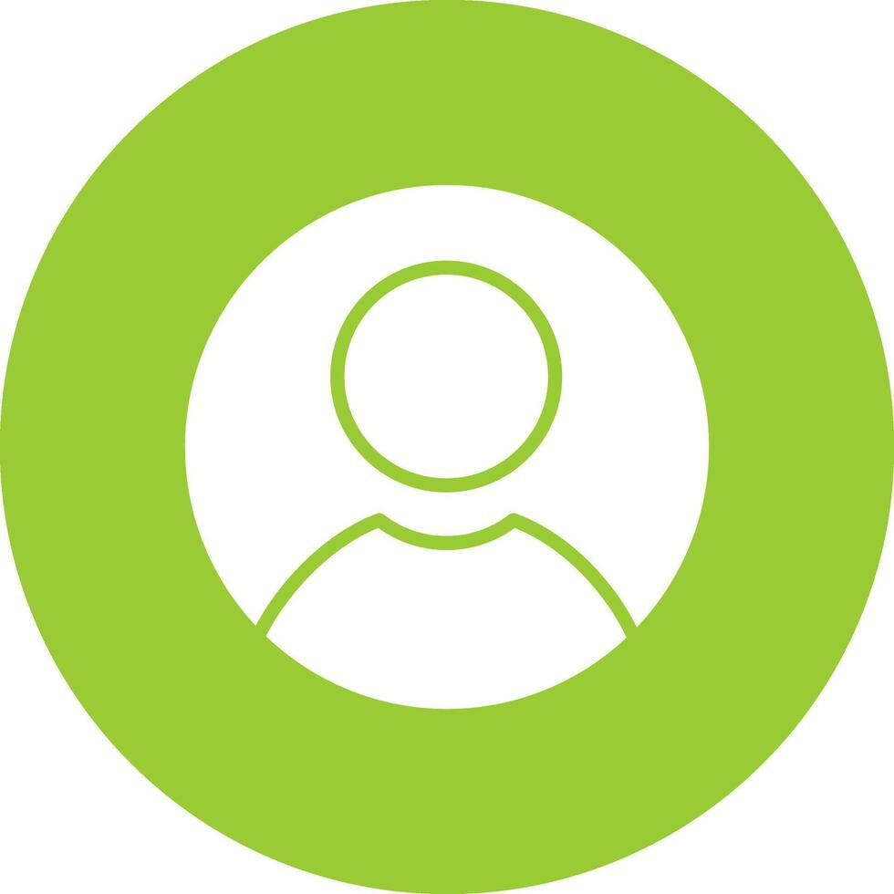 Male Profile Vector Icon