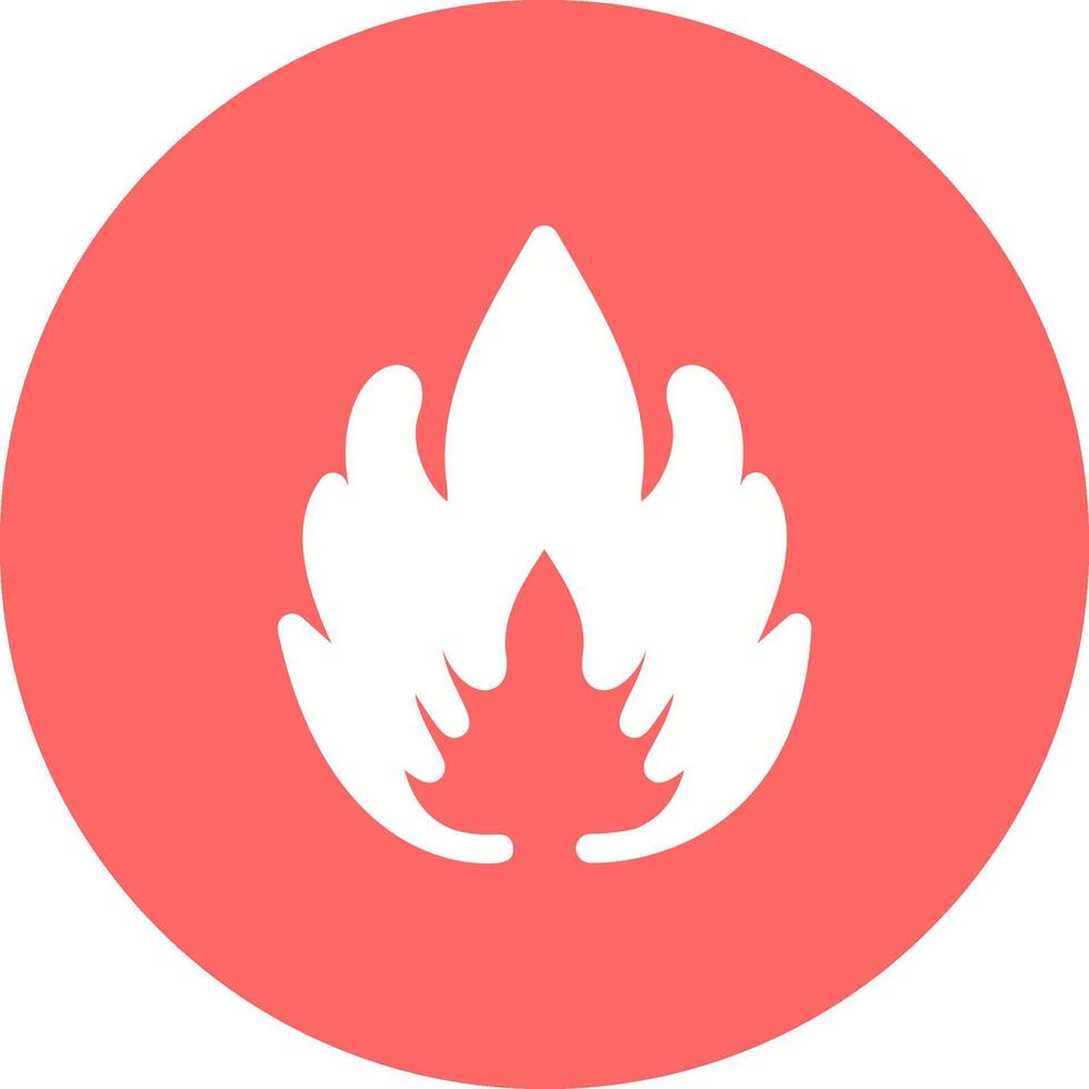 Flammable Material Vector Icon