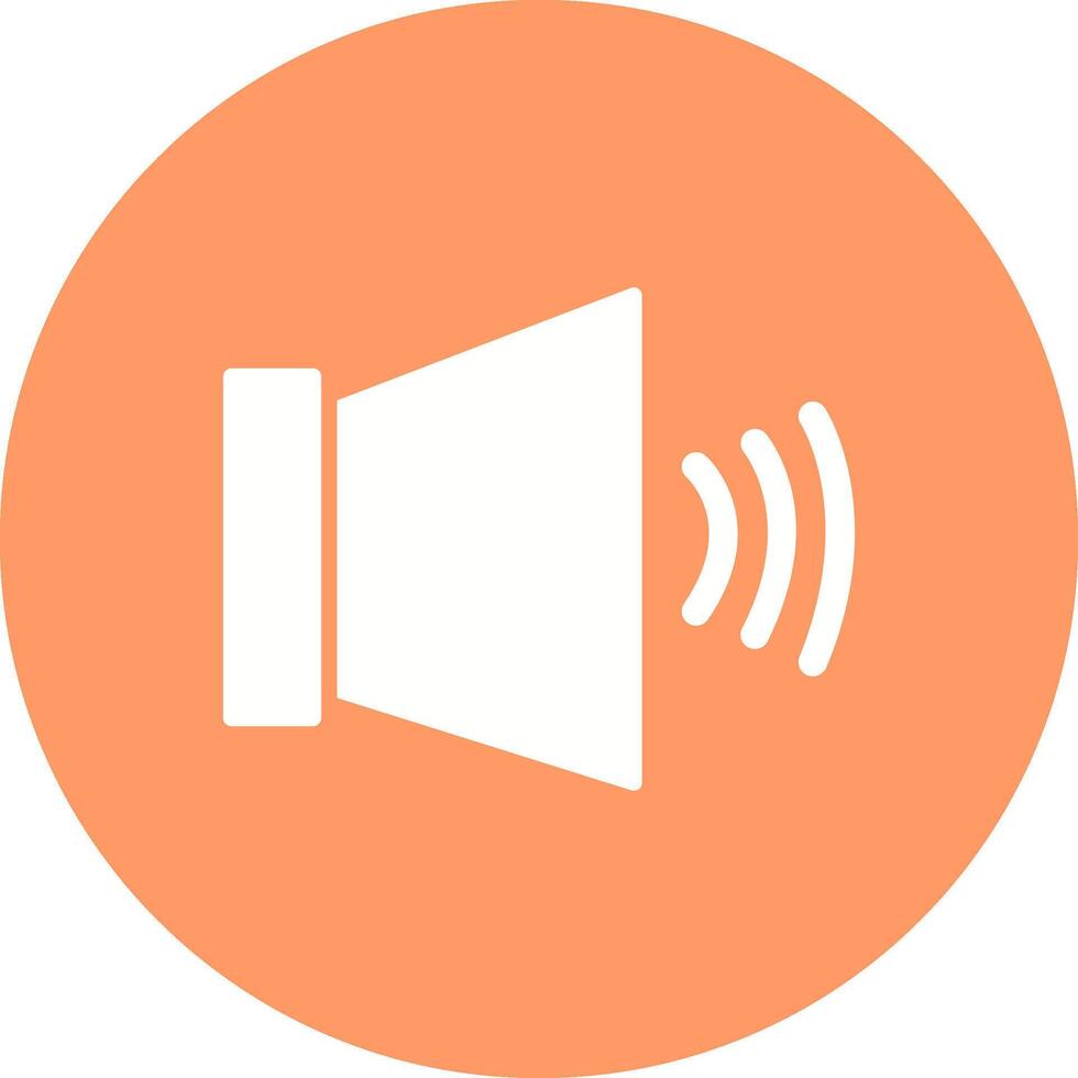 Audio High Volume Vector Icon