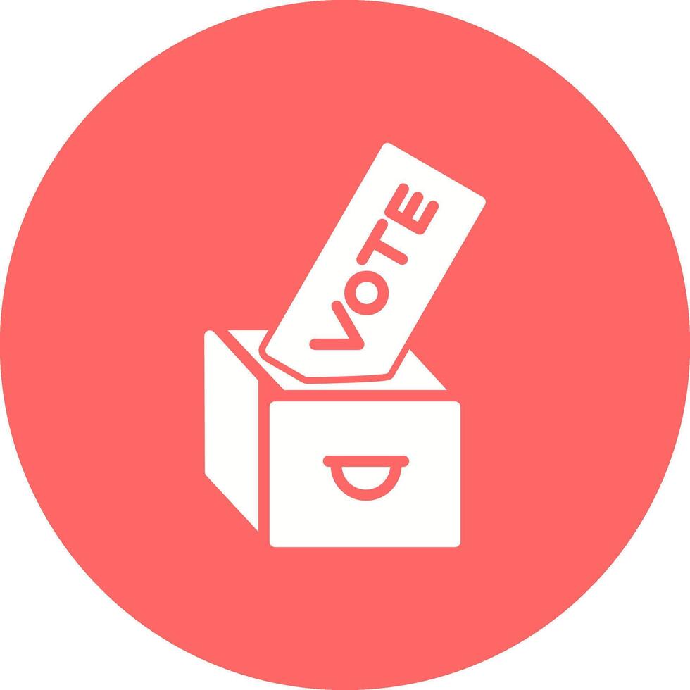 dando votar vector icono