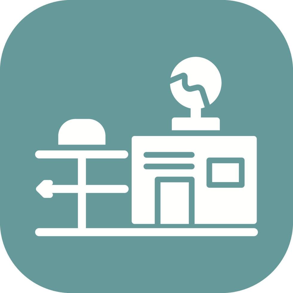 Weather Station Vector Icon