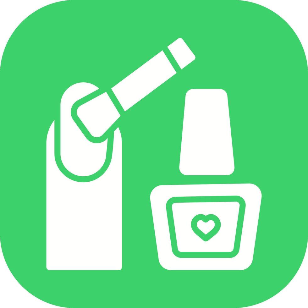 Nail Polish Vector Icon