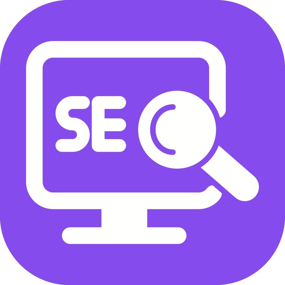 Search Engine Optimization Vector Icon