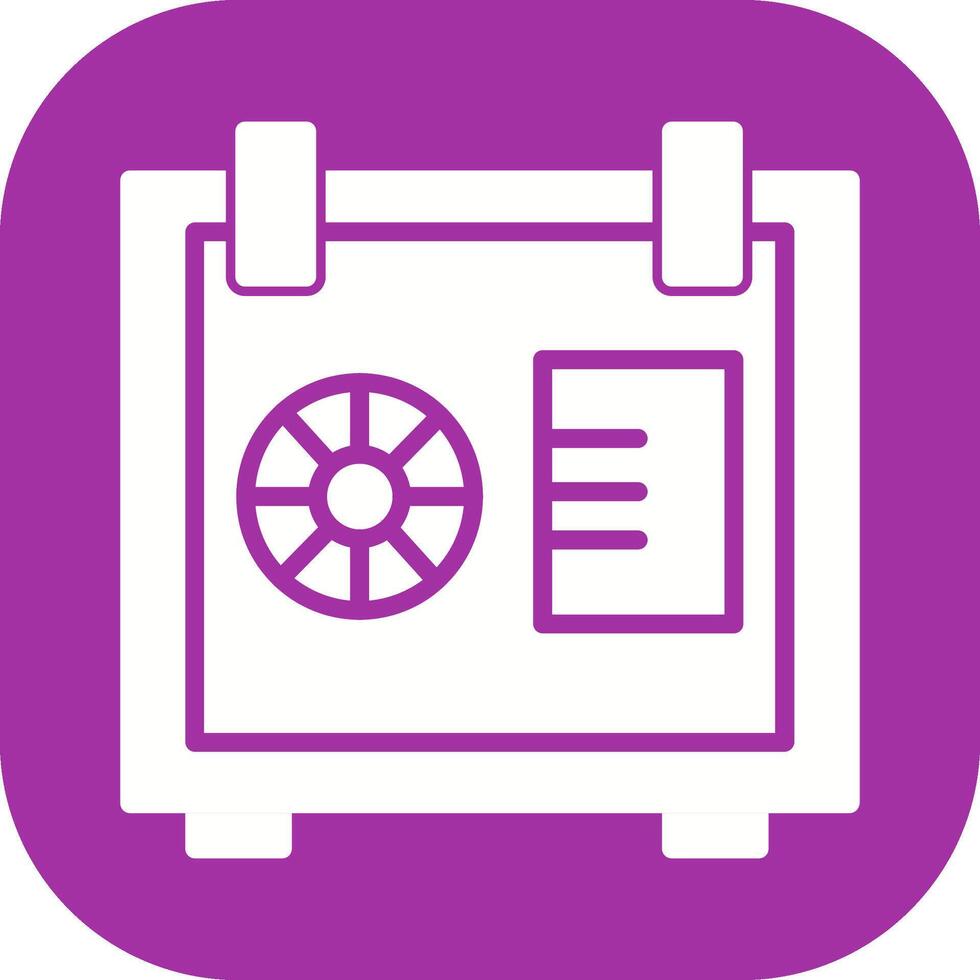 Safe Box Vector Icon