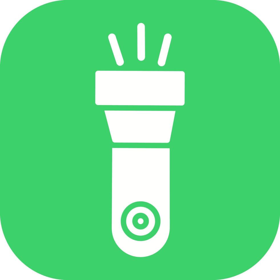 Flashlight Vector Icon