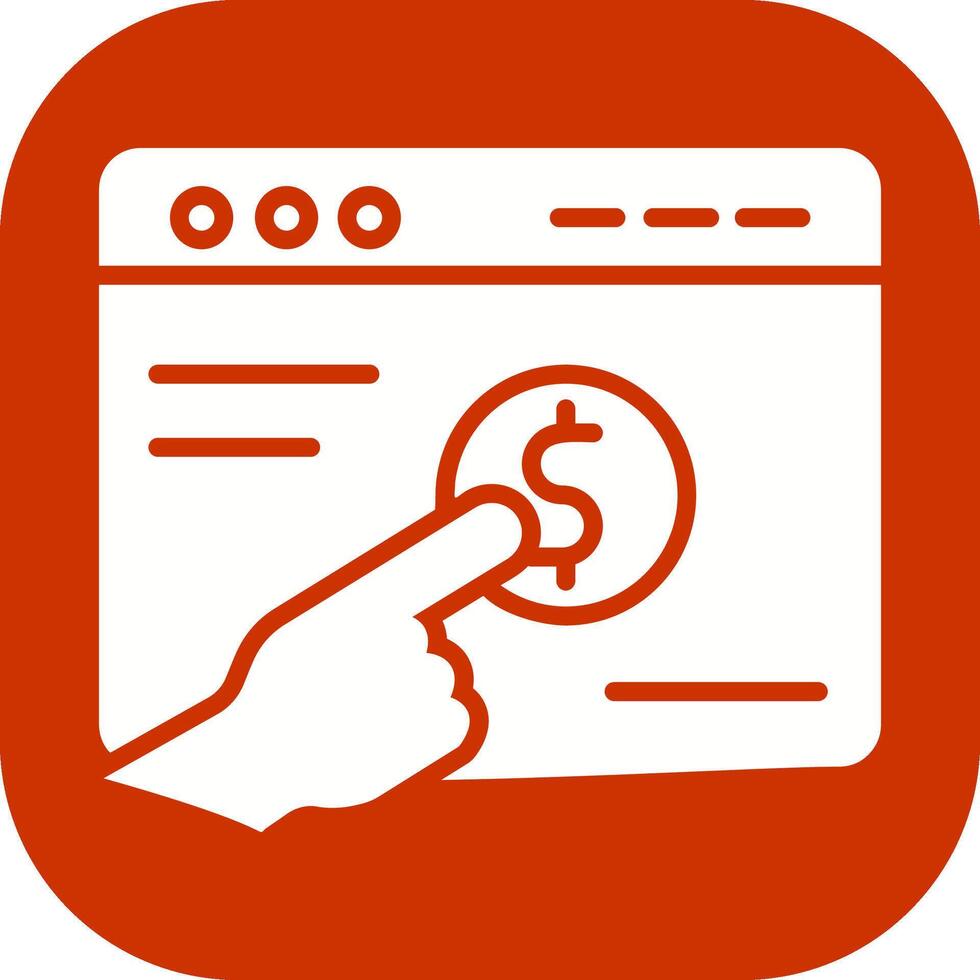 Pay Per Click Vector Icon