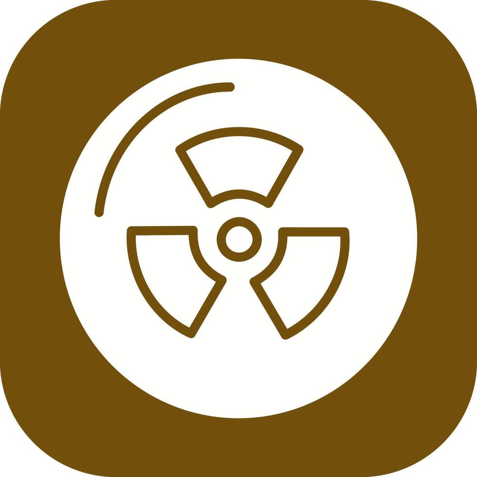 Radiation Vector Icon