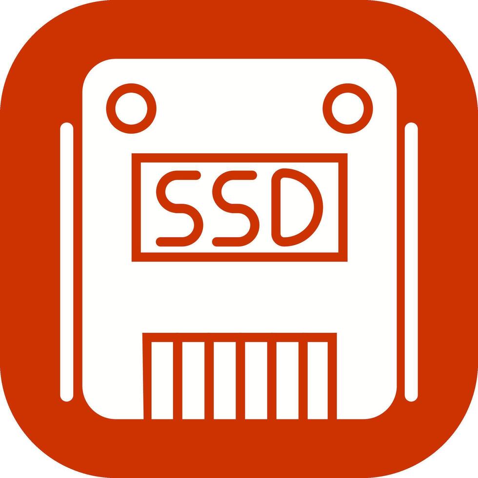 SSD Vector Icon