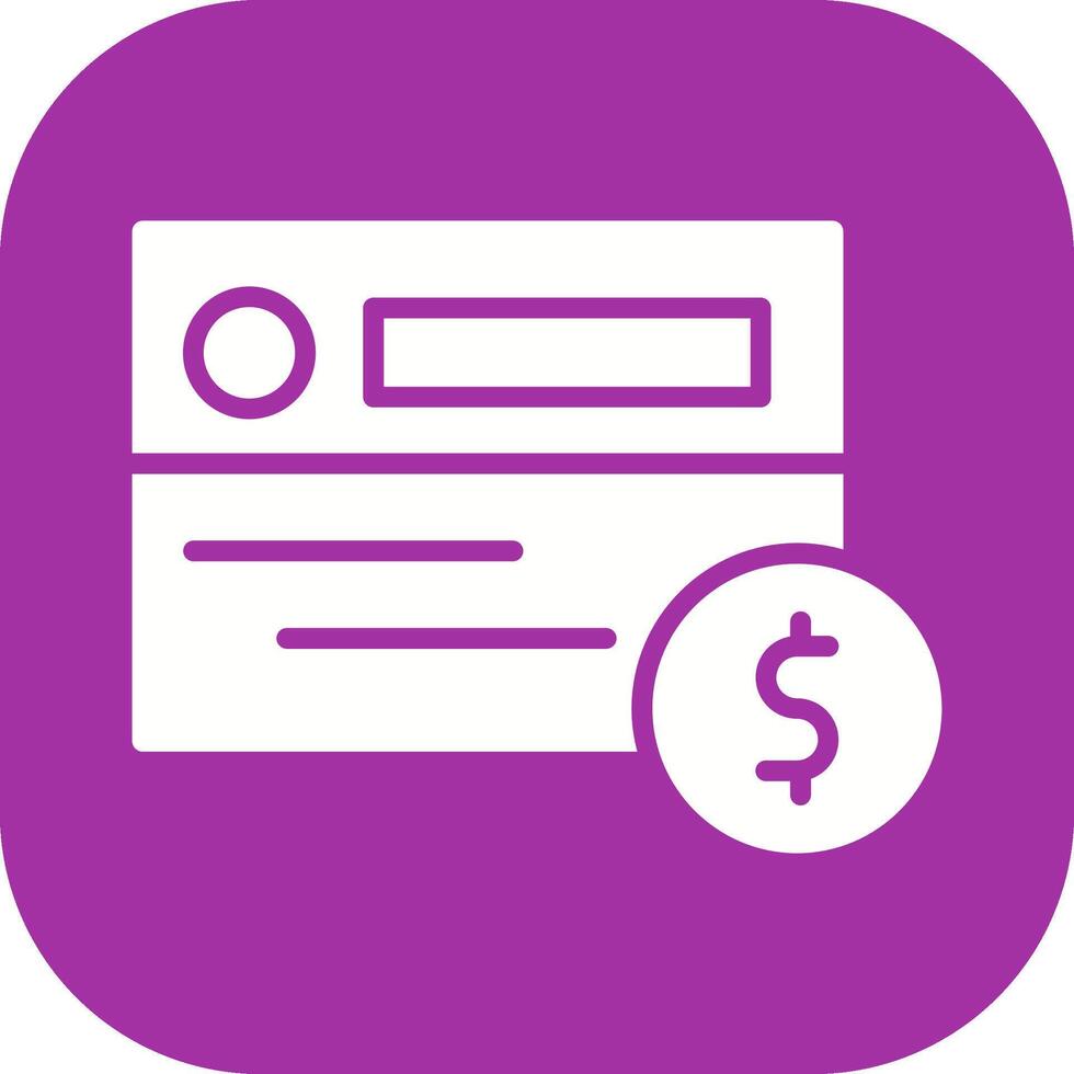 Card Payment Vector Icon