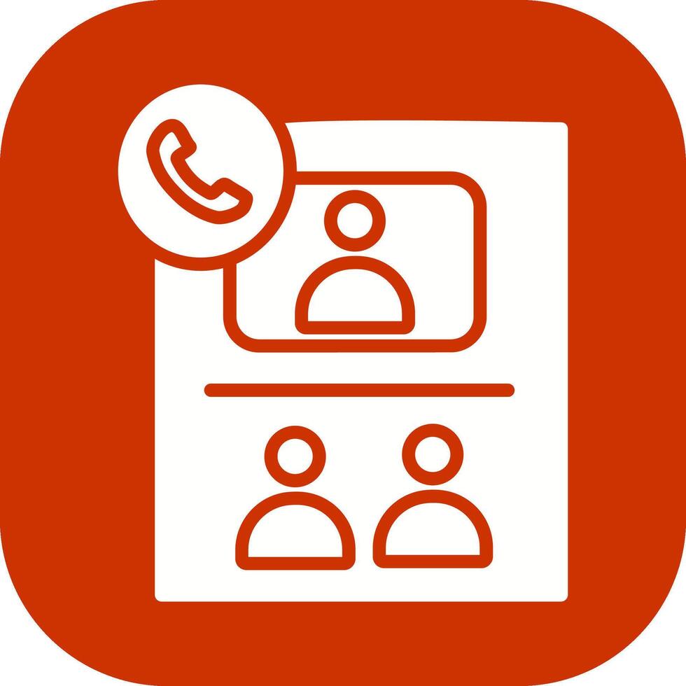 Conference Call Vector Icon