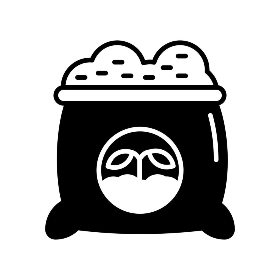 fertilizante icono en vector. logotipo vector