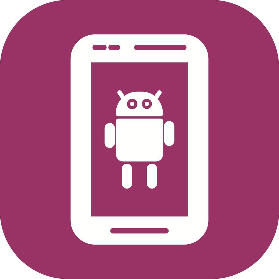 icono de vector de Android