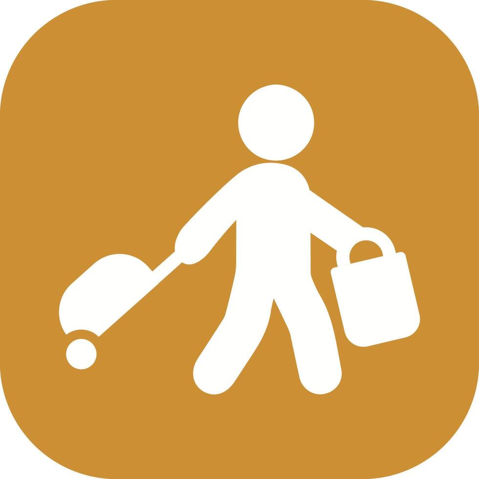 Carrying Bag Vector Icon