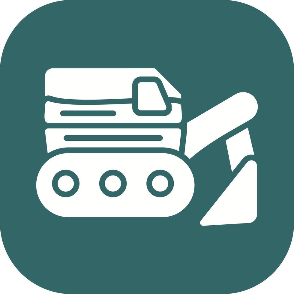 Excavator Vector Icon