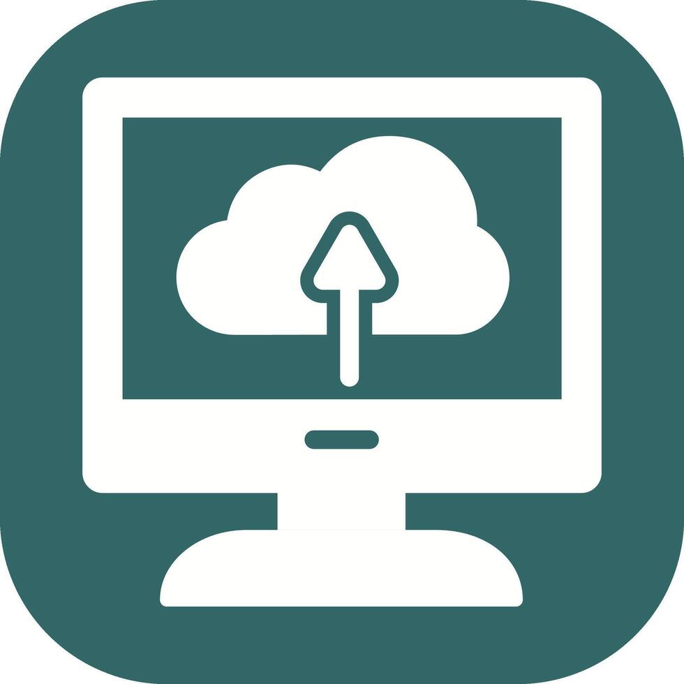 Cloud Backup Vector Icon