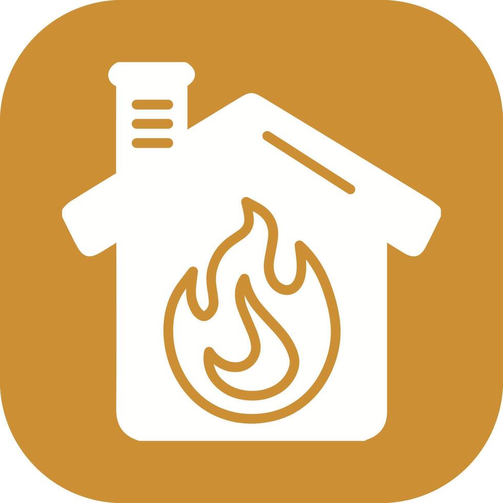 Housefire Vector Icon