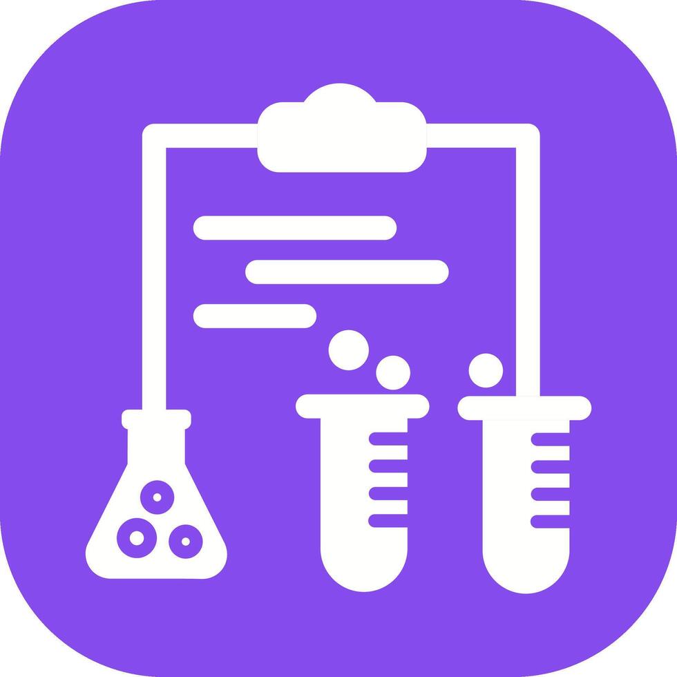 icono de vector de experimento