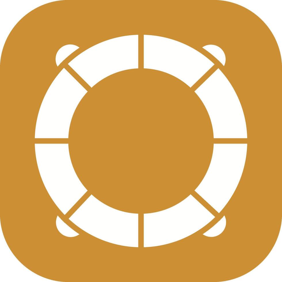 Life Saving Tube Vector Icon