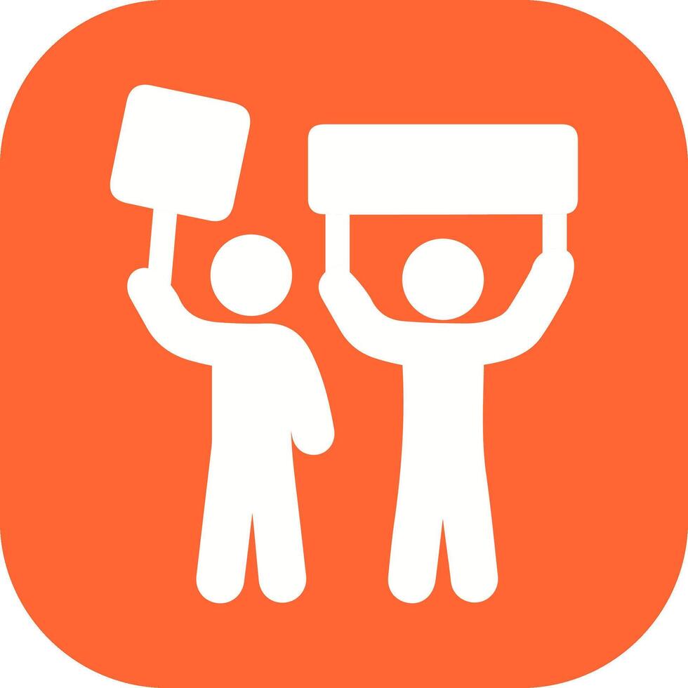 Protester Vector Icon
