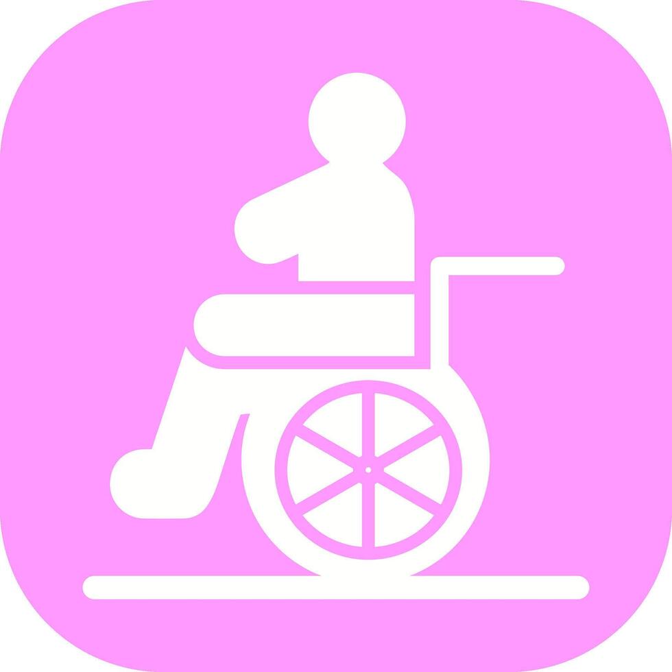 Wheelchair Vector Icon