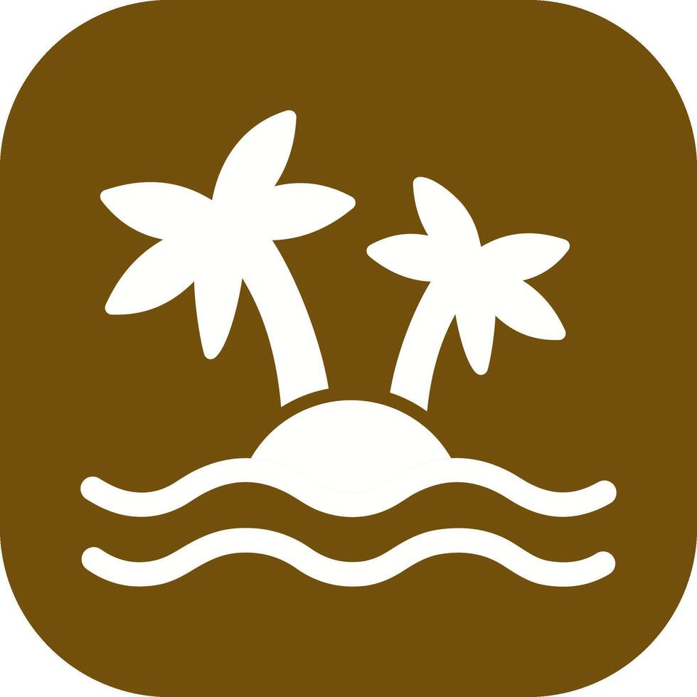 Island Vector Icon