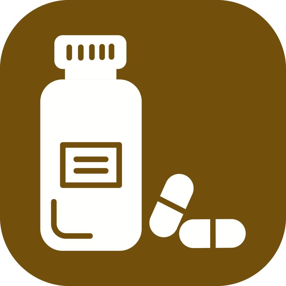 Bottle Capsule Vector Icon