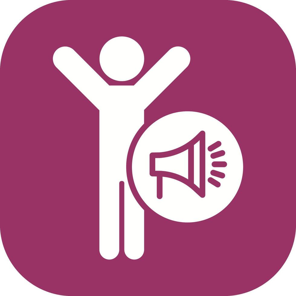 Freedom of Speech Vector Icon