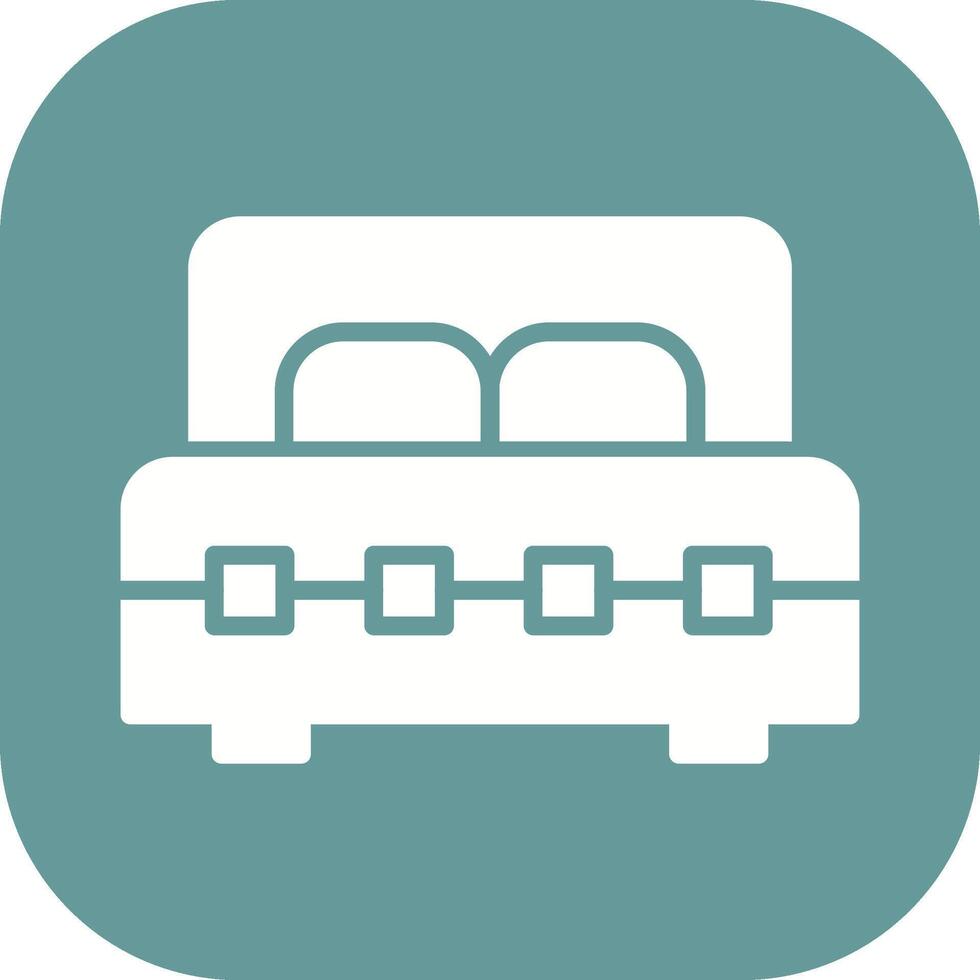 Double Bed I Vector Icon