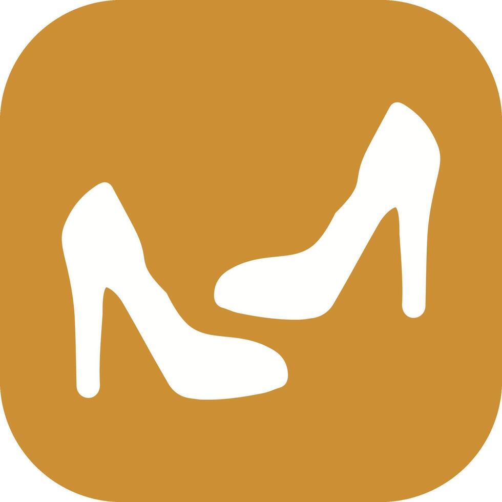 icono de vector de tacones