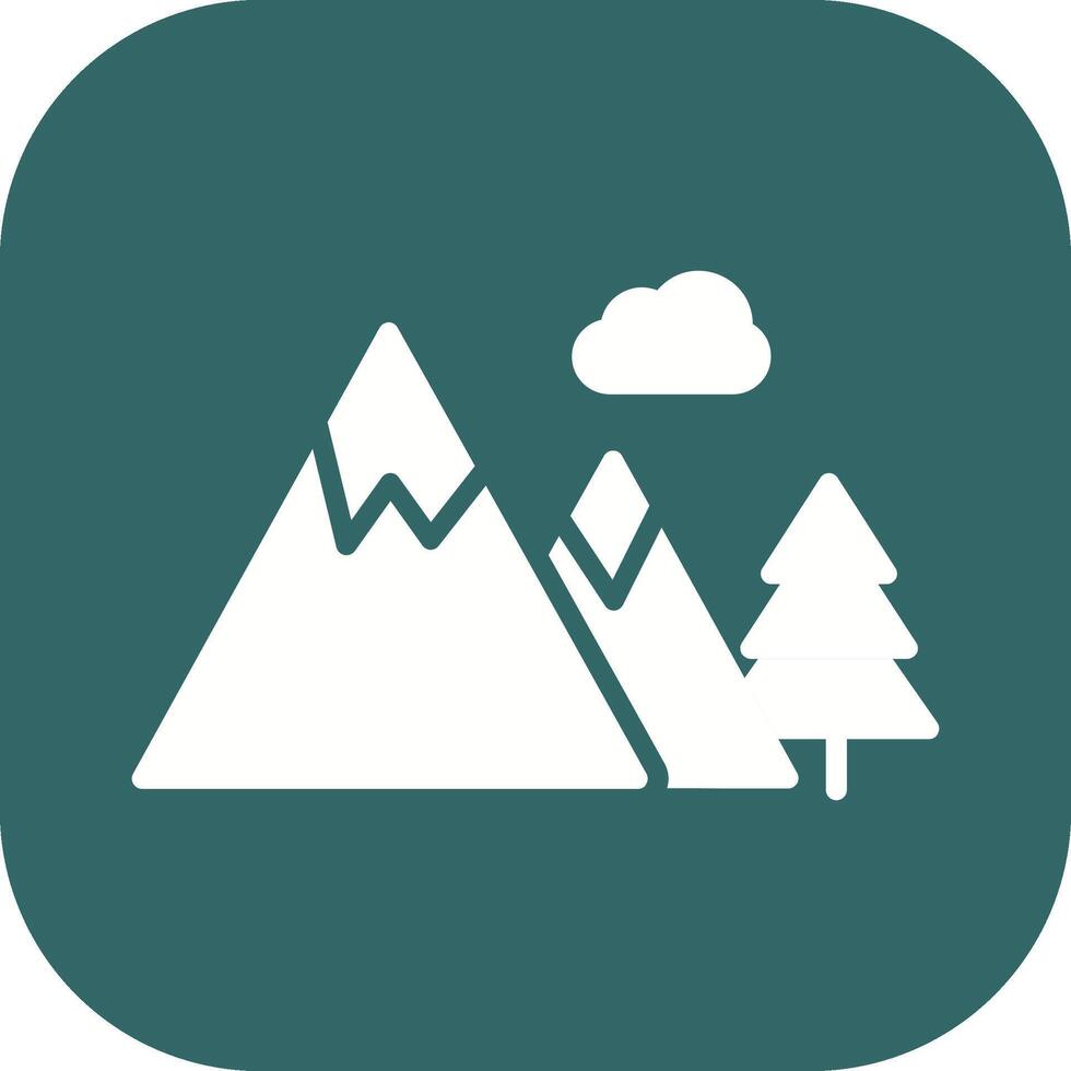 Mountain Vector Icon