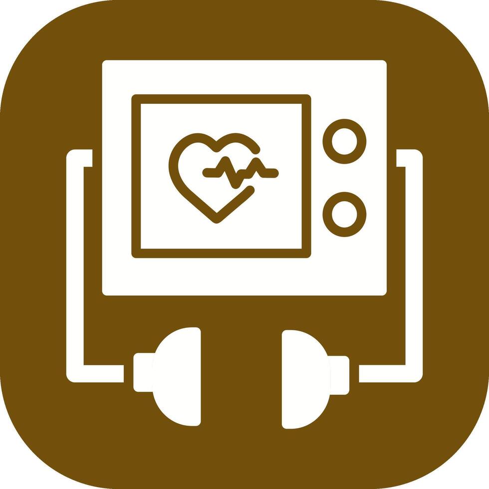 Defibrillator Vector Icon