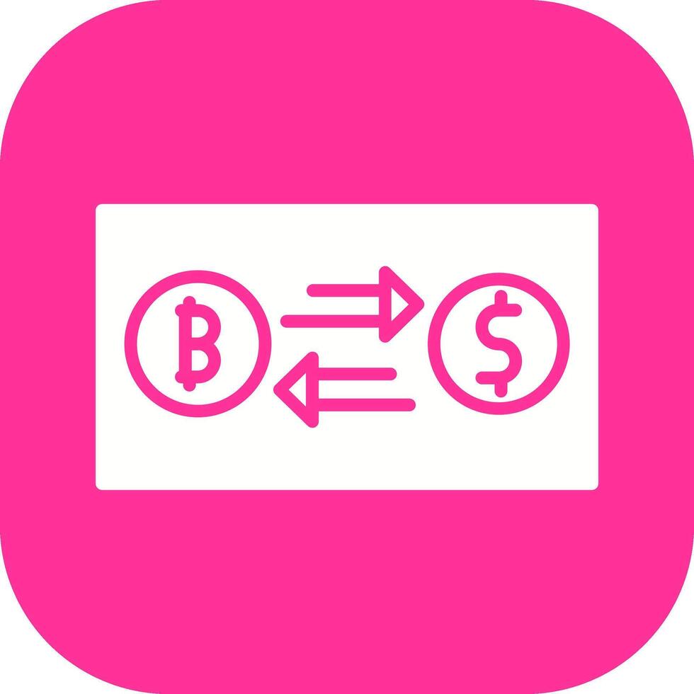 icono de vector de cambio de dinero