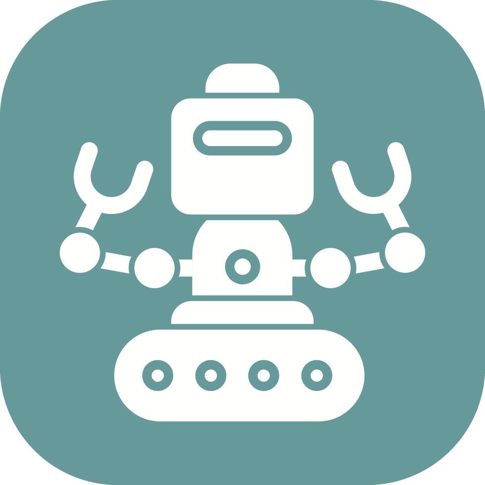 Industrial Robot I Vector Icon