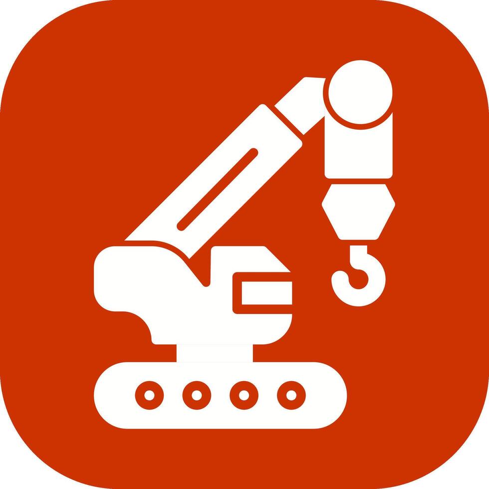 Harbor Crane Vector Icon