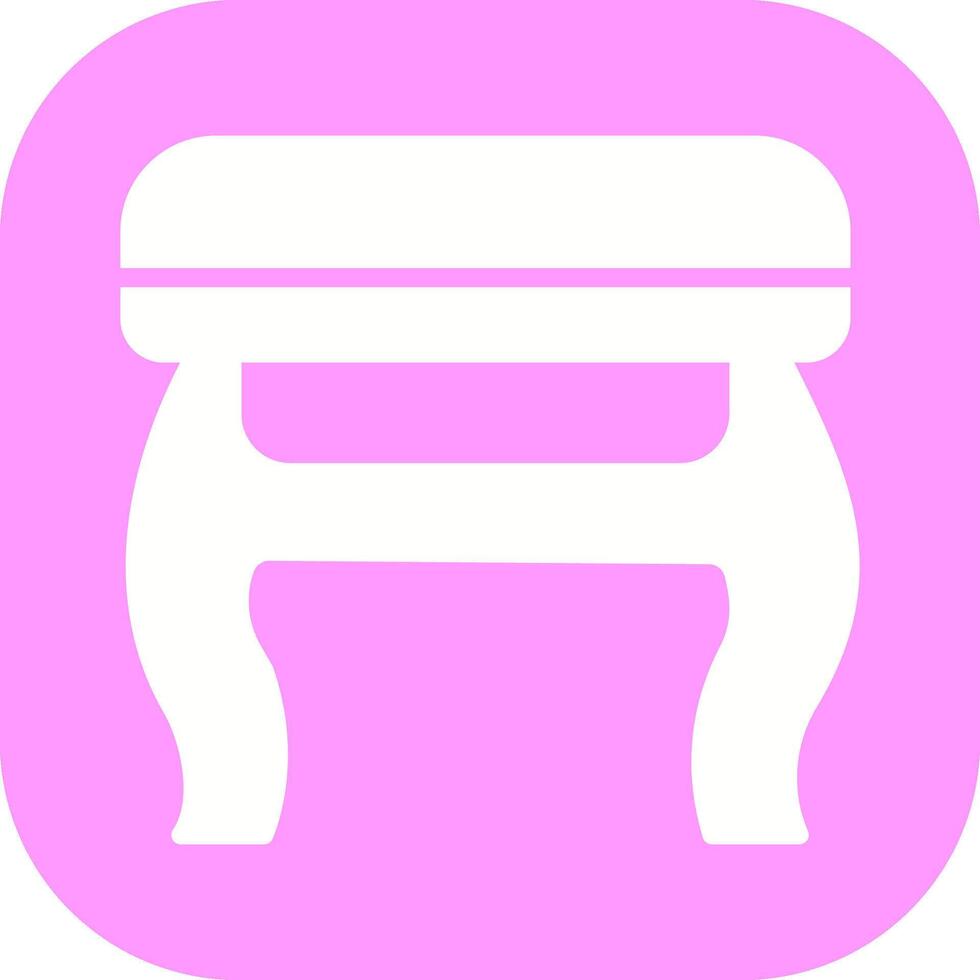 Stool Vector Icon