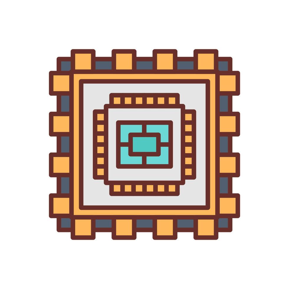 Micro Sensors icon in vector. Logotype vector