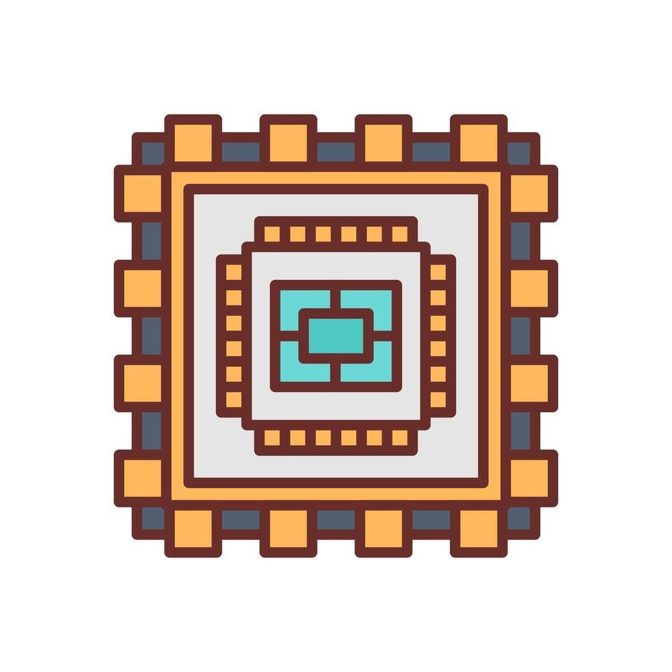 Micro Sensors icon in vector. Logotype vector