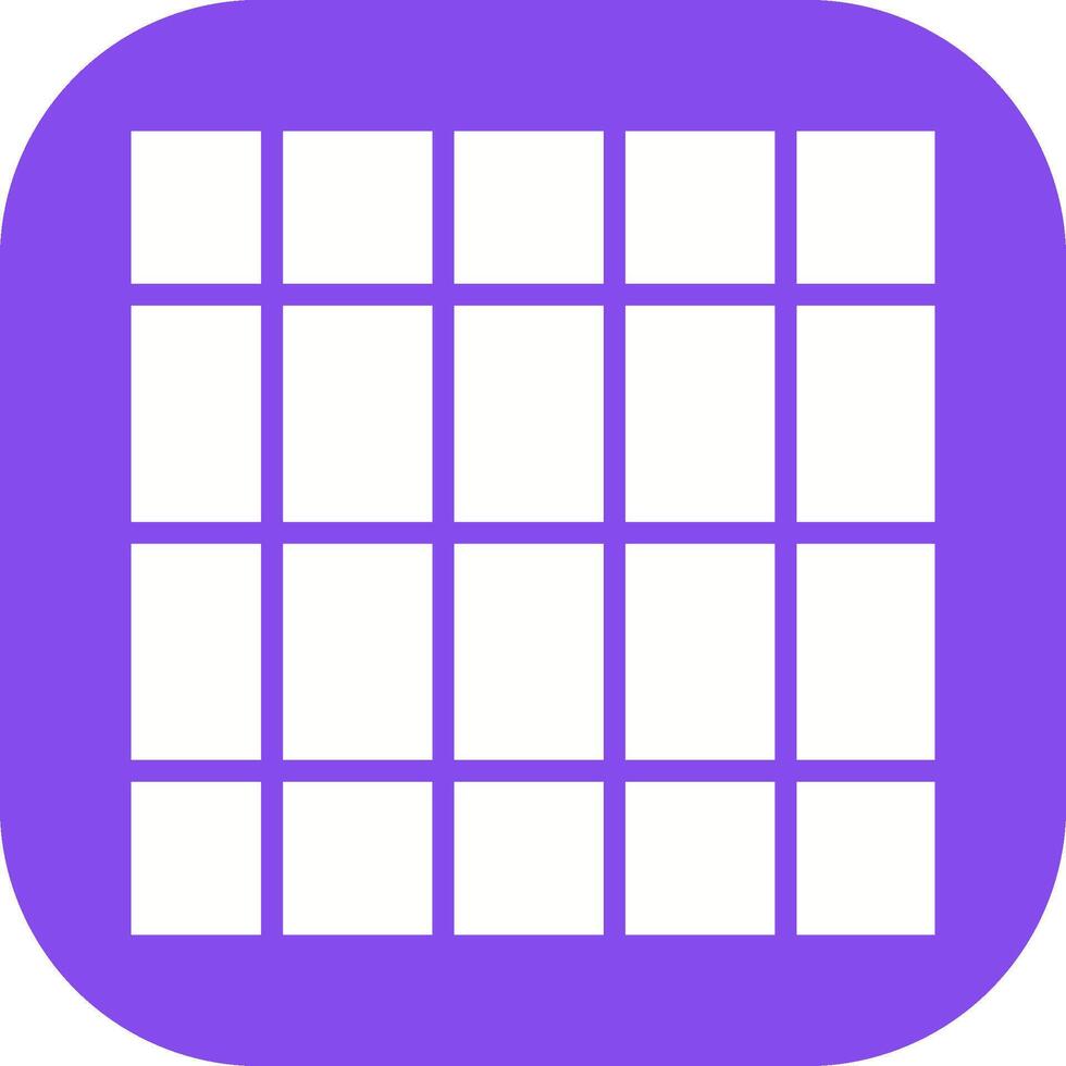 Table of Rates Vector Icon