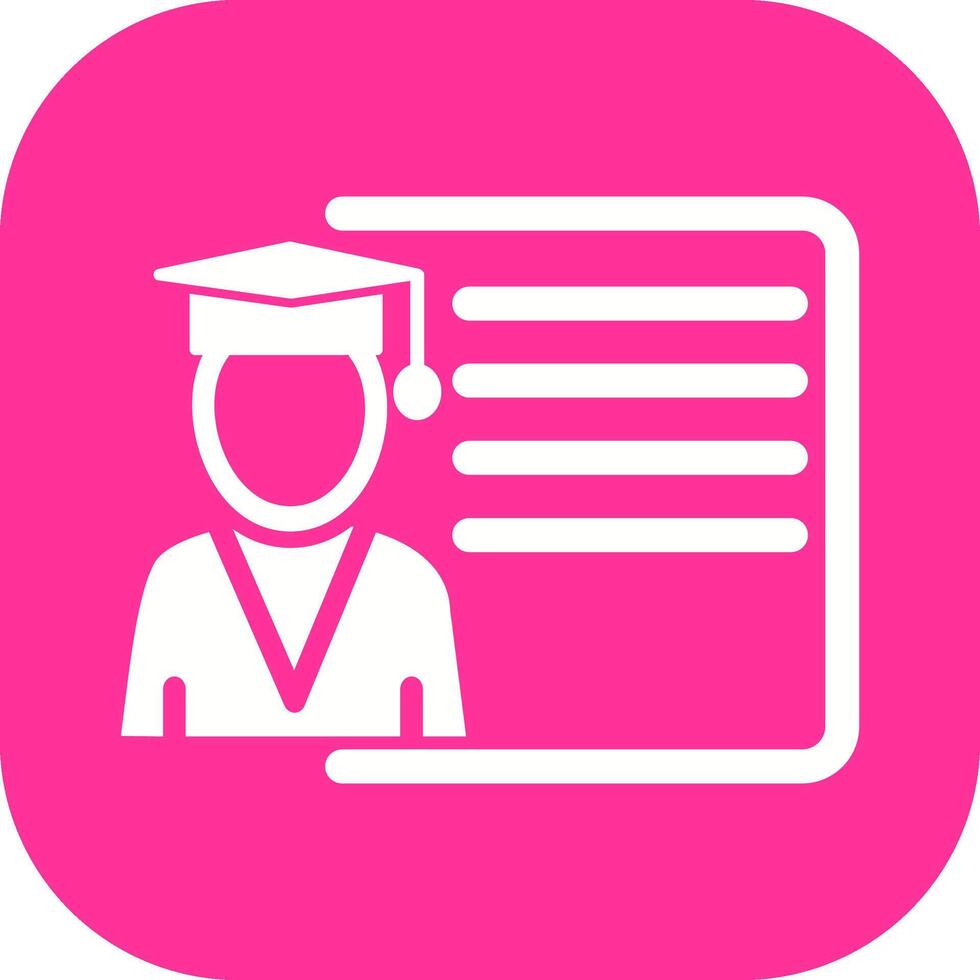 Lecture Vector Icon