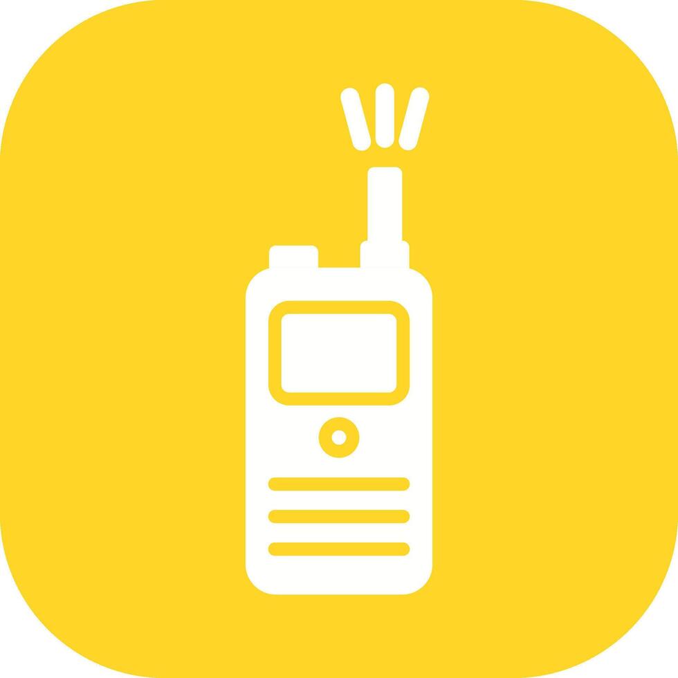 Walkie Talkie Vector Icon