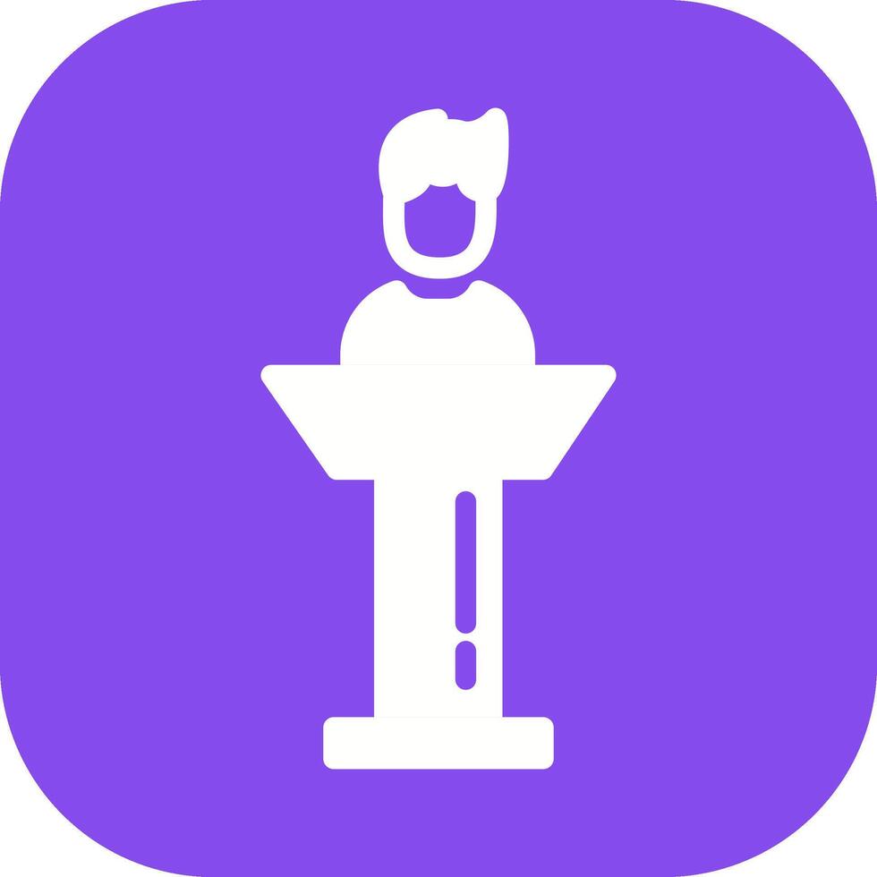 Elected Candidate Vector Icon