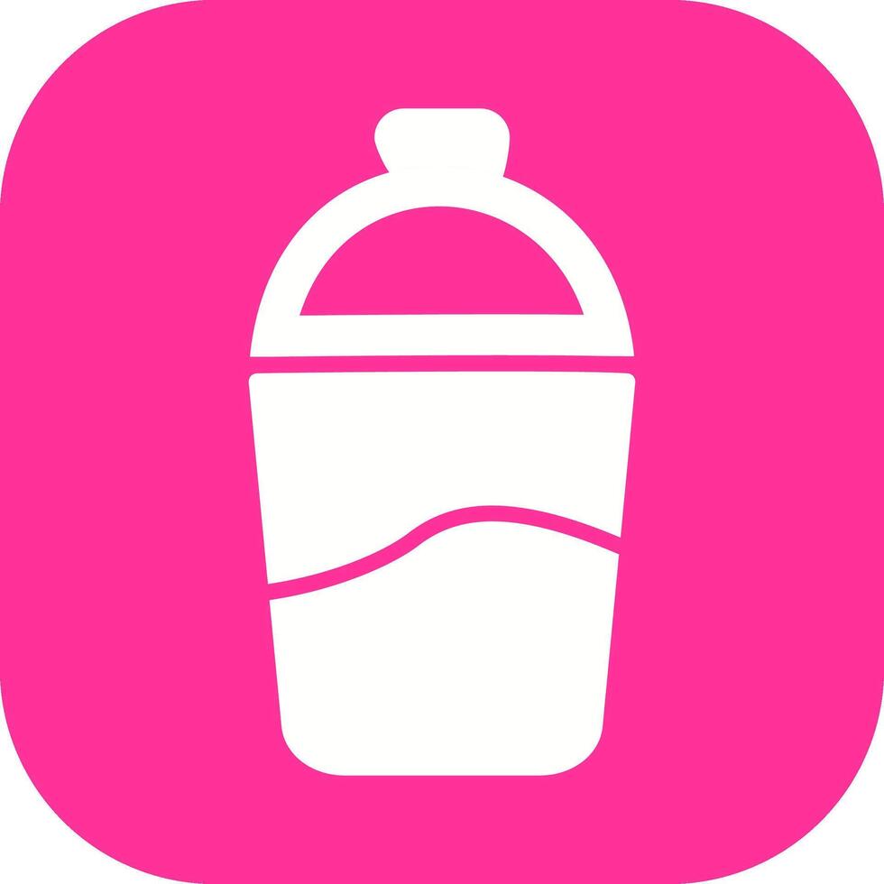 Water Bucket Vector Icon