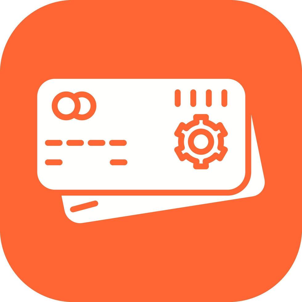 icono de vector de configuración de pago