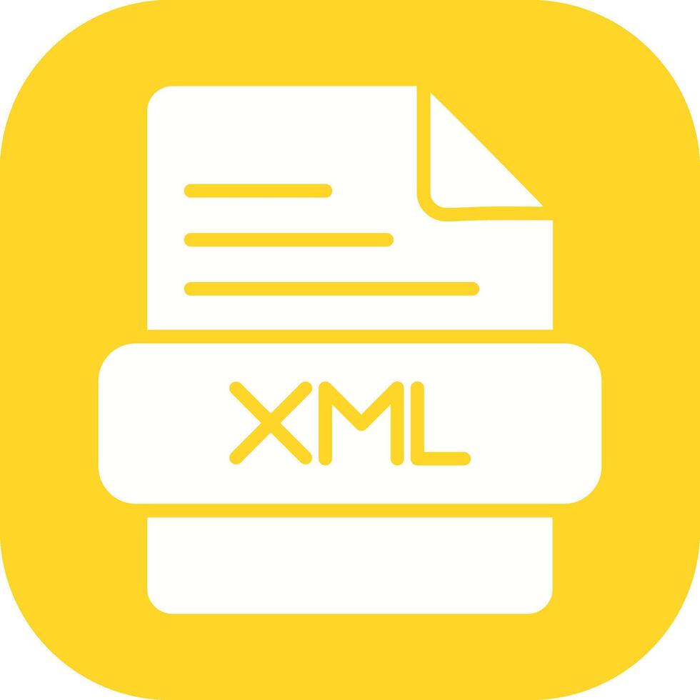 XML Vector Icon