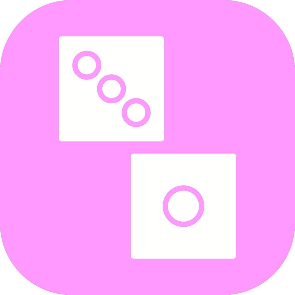 Domino Game Vector Icon