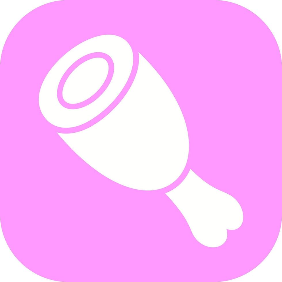 Cooked Ham Vector Icon