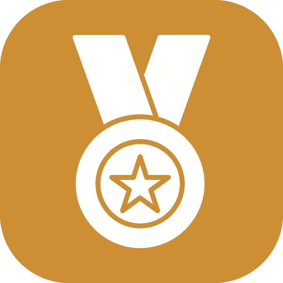 icono de vector de medalla