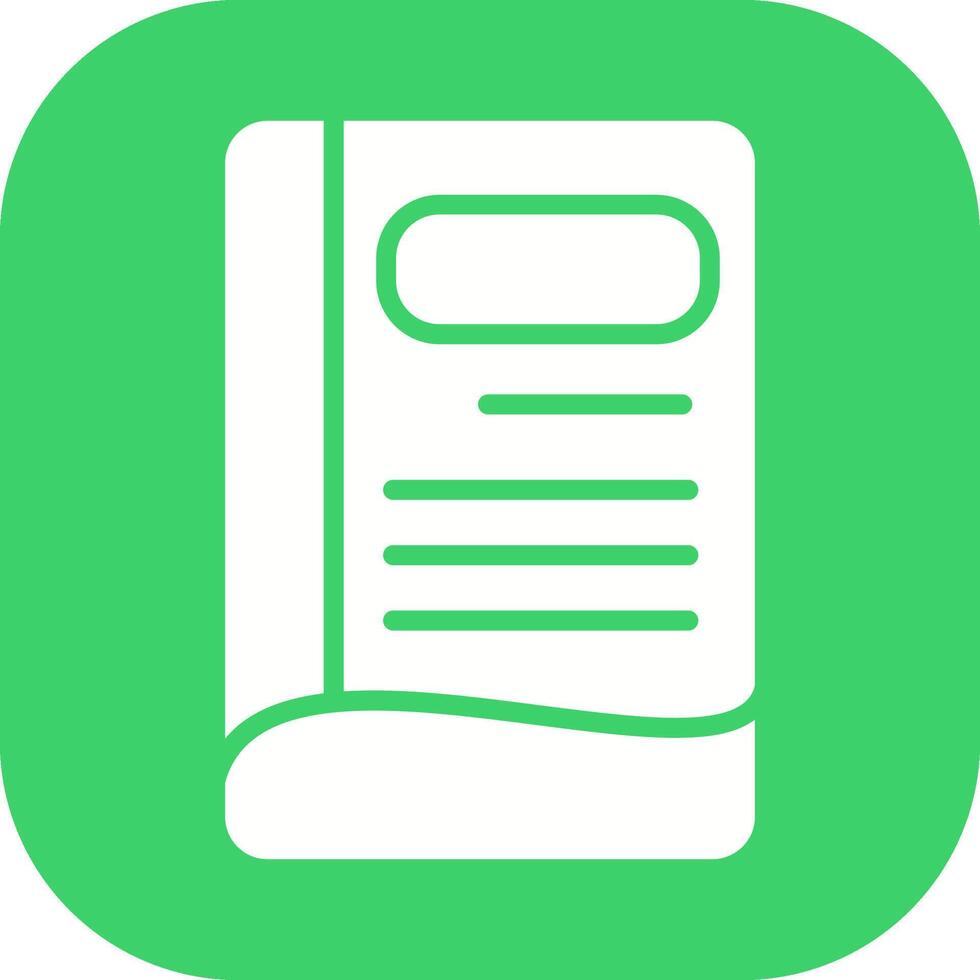 Notebook Vector Icon