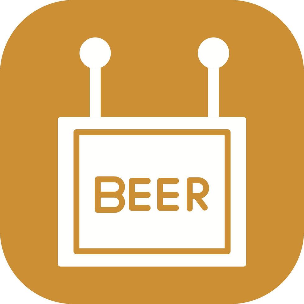 Beer Sign Vector Icon